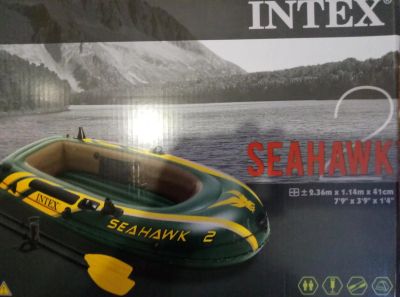 Лот: 9938605. Фото: 1. Лодка 2-х местная intex Seahawk... Красноярск