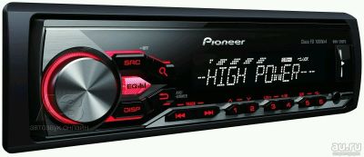 Лот: 10767045. Фото: 1. Pioneer MVH-280fd 4x100вт. Автомагнитолы