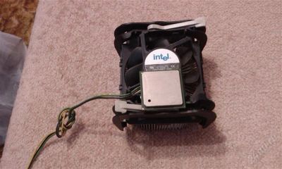 Лот: 1317282. Фото: 1. intel pentium 4 2.8Mhz + куллер... Процессоры