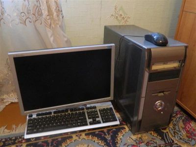 Лот: 1450410. Фото: 1. Продам системный блок + монитор. Компьютеры в сборе