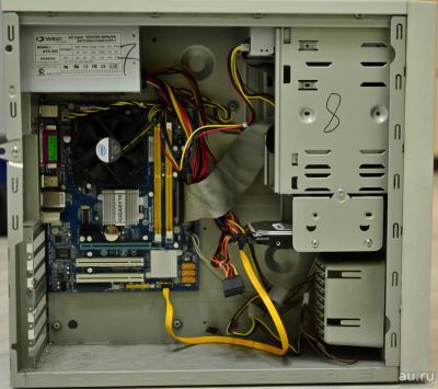 Лот: 8031481. Фото: 1. Комп Intel celeron 430\GA-945GCM-S2L... Компьютеры в сборе