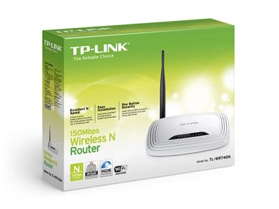 Лот: 2749508. Фото: 1. Маршрутизатор TP-Link TL-WR740N... WiFi, Bluetooth адаптеры