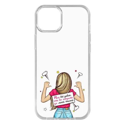 Лот: 25043940. Фото: 1. Чехол Krutoff Clear Case "Мне... Чехлы, бамперы