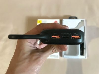 Лот: 11679588. Фото: 1. Внешний аккумулятор Baseus powerbank... Внешние, портативные аккумуляторы для смартфонов (Power bank)