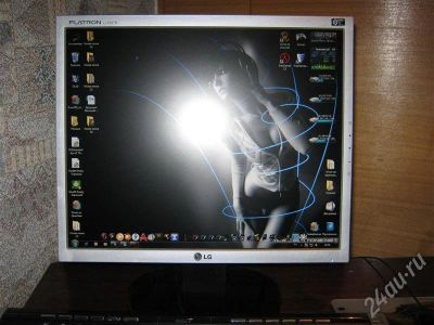 Лот: 213834. Фото: 1. Срочно продам LG 17" в идеале... ЖК-мониторы