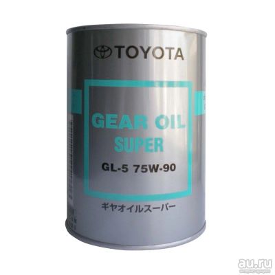 Лот: 12496241. Фото: 1. Toyota Gear S 75w-90 GL-5 1 л. Масла, жидкости