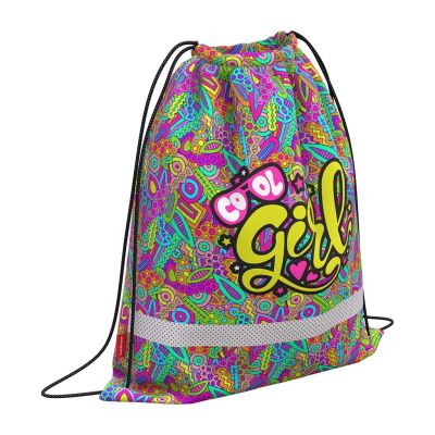 Лот: 25013551. Фото: 1. Мешок для обуви "Cool Girl" ErichKrause... Рюкзаки, портфели