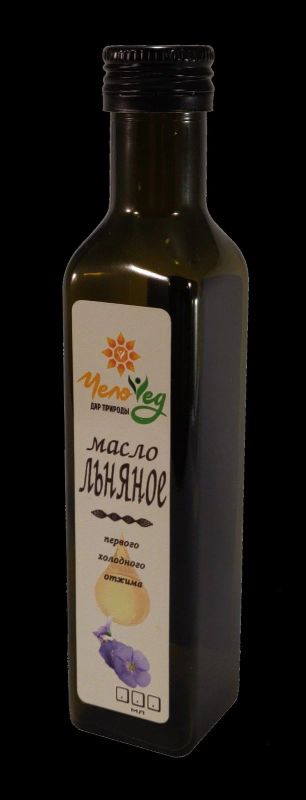 Лот: 17235075. Фото: 1. Льняное масло 0.25л Холодного... Масло, маргарин