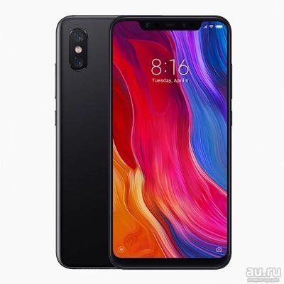 Лот: 13709258. Фото: 1. Xiaomi Mi 8 6/64GB (Global Version... Смартфоны