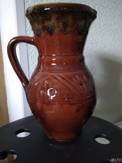 Лот: 15594468. Фото: 1. Коричневый кувшин. Кувшины, графины