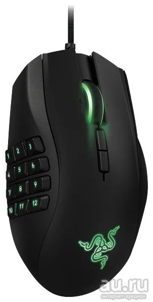 Лот: 9165491. Фото: 1. Razer Naga 2014 Black. Клавиатуры и мыши