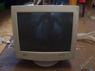 Лот: 255257. Фото: 1. lg монитор 17 дюймов с рубля... ЭЛТ-мониторы