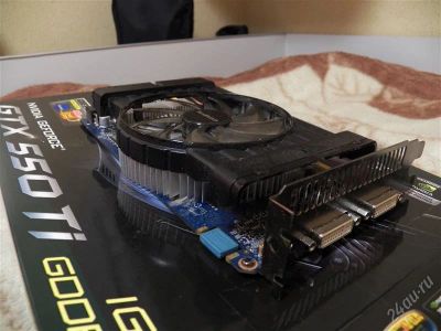 Лот: 2516541. Фото: 1. GeForce GTX 550Ti 1GB PCI-E. Видеокарты