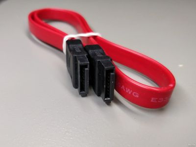 Лот: 12981402. Фото: 1. Кабель данных SATA - SATA, 40... Шлейфы, кабели, переходники