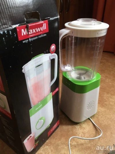 Лот: 13556953. Фото: 1. Миксер, настольный блендер Maxwell... Кухонная
