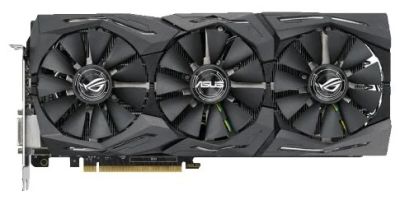 Лот: 9876232. Фото: 1. Видеокарта ASUS GeForce GTX 1080... Видеокарты