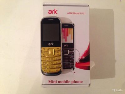 Лот: 7205349. Фото: 1. Телефон Ark Benefit U1 комплект. Кнопочные мобильные телефоны