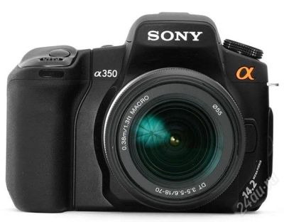 Лот: 2145034. Фото: 1. Sony alpha a350. Цифровые зеркальные
