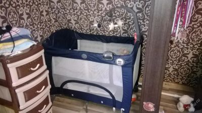 Лот: 4225059. Фото: 1. продам кровать-манеж Graco 1,5... Манежи