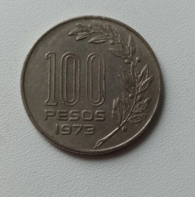 Лот: 17967882. Фото: 1. 100 песо Уругвай (2). Америка