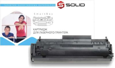 Лот: 5357518. Фото: 1. Картридж лазерный Solid HP Q2612A... Картриджи, расходные материалы