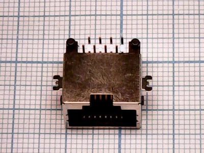 Лот: 12286760. Фото: 1. Разъём RJ-45 №76 female. Разъёмы