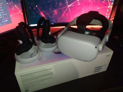 Лот: 21248373. Фото: 1. Oculus Quest 2 128gb. Очки, шлемы виртуальной реальности