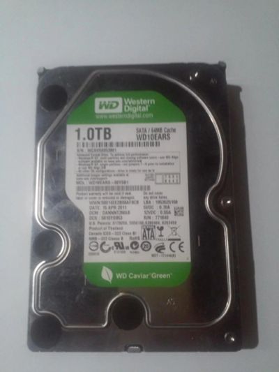 Лот: 8474575. Фото: 1. Жесткий диск для компьютера WesternDigital... Жёсткие диски (HDD)