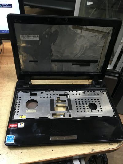 Лот: 11409220. Фото: 1. Корпус Asus Eee PC 1201T петли... Корпуса, блоки питания