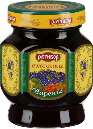 Лот: 9340228. Фото: 1. Варенье из ежевики, 400 г. Домашние заготовки