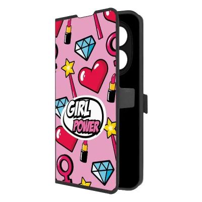 Лот: 25380548. Фото: 1. Чехол Krutoff Eco Book Girl Power... Чехлы, бамперы