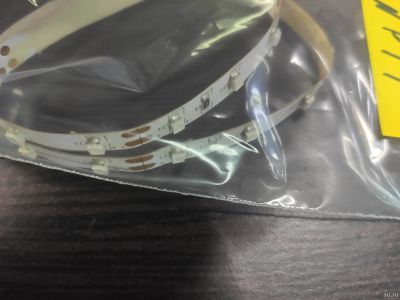 Лот: 18477556. Фото: 1. Отрезок светодиодной ленты 3528... Светодиоды