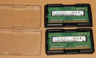 Лот: 13687780. Фото: 1. 8 Гб (2*4GB DDR3L) Samsung Original... Оперативная память