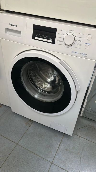 Лот: 25855473. Фото: 1. Стиральная машинка Hisense wfbj... Запчасти для остальной бытовой техники