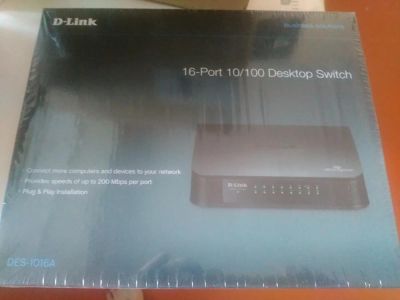 Лот: 6880100. Фото: 1. Свич(Switch) D-Link DES-1016A... Коммутаторы
