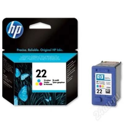 Лот: 844328. Фото: 1. Картридж HP C9352AE (22) для DJ... Картриджи, расходные материалы