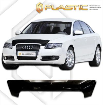 Лот: 13001859. Фото: 1. Дефлектор капота AUDI A6 2004-2011г. Детали тюнинга