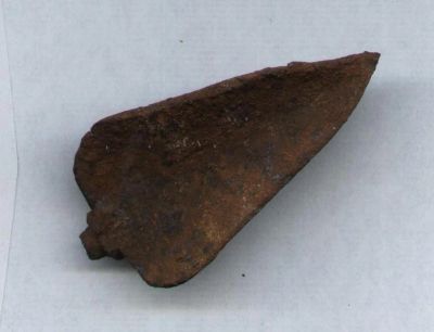 Лот: 20353566. Фото: 1. железный наконечник от стрелы... Археология