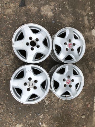 Лот: 13231365. Фото: 1. Комплект диски r15 5x114.3 Honda. Диски