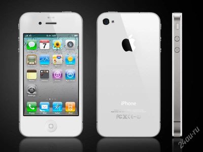 Лот: 2338107. Фото: 1. Белый iPhone 4 16gb simfree В... Смартфоны