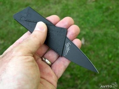 Лот: 4272825. Фото: 1. Нож - кредитка Card Sharp. Сувенирные мелочи