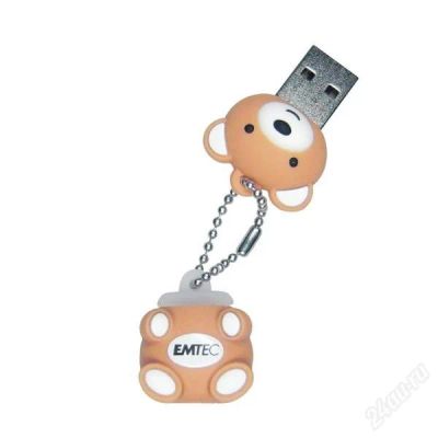 Лот: 2568013. Фото: 1. Флешка USB 8Gb Emtec Teddy. USB-флеш карты