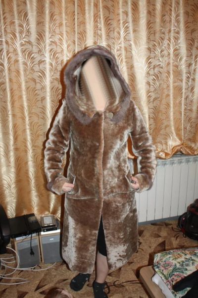 Лот: 5701479. Фото: 1. Шуба мутон 42 р. Верхняя одежда
