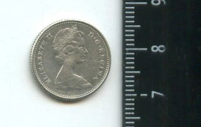 Лот: 16919870. Фото: 1. (№7103) Канада 10 центов 1867-1967... Америка