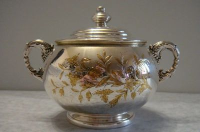 Лот: 17933421. Фото: 1. Сахарница серебро СССР, 1930е... Ювелирные изделия