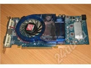 Лот: 291346. Фото: 1. Видеокарта SAPPHIRE HD 3870 512MB... Видеокарты