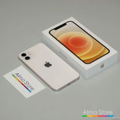 Лот: 17256546. Фото: 1. Apple iPhone 12 64 ГБ | White... Смартфоны