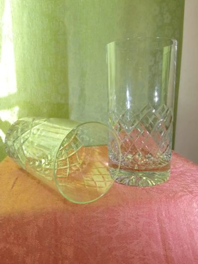 Лот: 20612473. Фото: 1. Хрустальный стакан, эпохи СССР. Предметы интерьера и быта