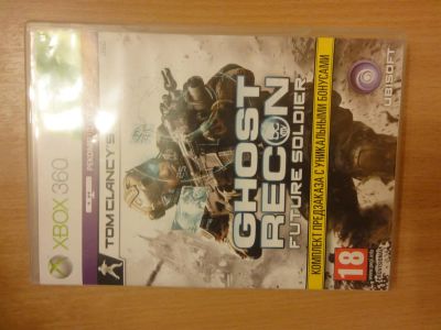 Лот: 3760996. Фото: 1. Ghost recon future soldier xbox. Игры для консолей