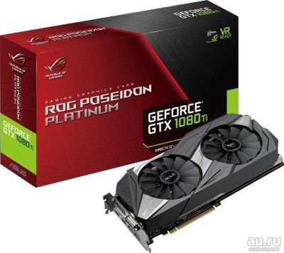 Лот: 17464346. Фото: 1. GTX 1080 ti ASUS ROG Poseidon. Видеокарты